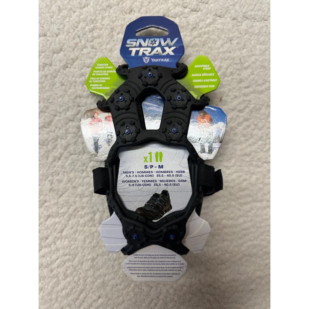 NWT* Yaktrax Snow Trax Walk Traction Cleats Mens Small Womens Medium